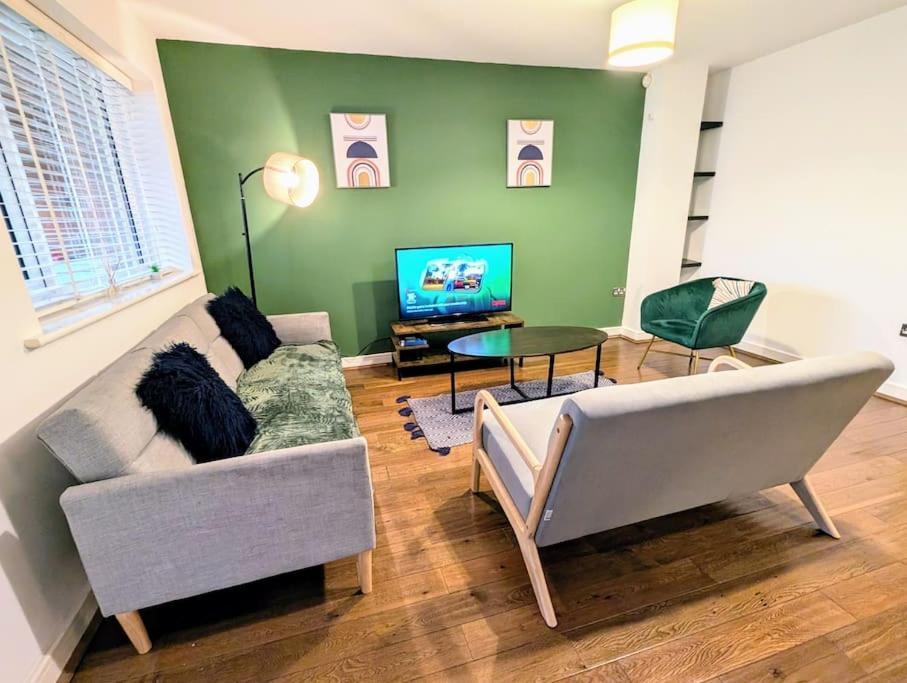 Vila Modern Townhouse Near Coop Live Etihad Manchester Exteriér fotografie